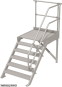 Krause Treppe mit Plattform       824202 