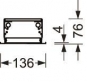 Rhokal-HLEX/1500-2 LED 8100lm 840 ET, vw 