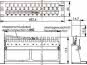 TG 19 Modultr. 1.5 HE für 48 H02025A0171 