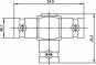 TG BNC-T-Stück 50 OHM (F-F-  J01004B0616 