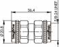 TG N-Kupplung (M-M) 50 Ohm   J01024J1094 