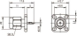 TEGA SMA-Einbaustecker         100024628 