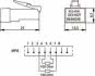 TG RJ45-Stecker(M) ISDN      J00026A0142 