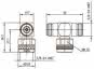 TEGA N-T-Stück (F-M-F)       J01024J1120 