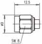 TG SMA-Kabelstecker AU RG    J01150A0131 