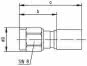 TG SMA-Kabelstecker Cr/Cr    J01150A0611 