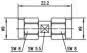 TEGA SMA-Kupplung AU         J01154A0031 