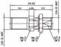 TG F einbaukupplung, 75 Ohm  J01602A0000 