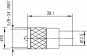 TG UHF-KABELSTECKER POM PL   J01040A0604 