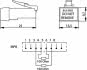 TG RJ45-Stecker(M) ISDN      J00026A0142 