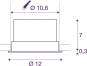 SLV OCULUS DL MOVE, Indoor LED   1004669 