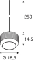 SLV PANTILO ROPE 19,             1007597 