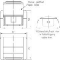 TG Gehäuse AP 75x86x58mm     H02000A0069 