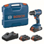 Bosch GSR 18V-45 (3xPC4,0Ah   0615A5002N 