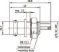 TG BNC-Einbaubuchse mit      J01001A0043 