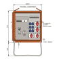 Walther Verteilerschrank 44kVA  WV0315R1 