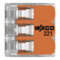 WAGO 221-613 COMPACT-Verbindungsklemme, 