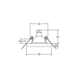 BRUM Einbaustrahler edelstahl    2264.22 