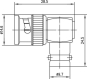 TG BNC-Winkelverbindungstück J01005A1237 