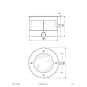 EVN LED Bodeneinbau -rund -  PC67101202M 