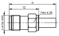 TEGA SMA-Kabelbuchse Au G1     100024696 