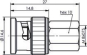 TG ADAPTER BNC-FME (M-M)     J01008A0014 