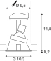 SLV HORN-A Einbauleuchte          113150 