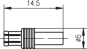 TEGA MCX-Kabelstecker        J01270A0161 