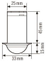 ESYLUX Deckeneinbau-      MD-C360i/8mini 