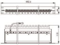 TG Patch-Panel SC300 24x RJ45   MPP24-HS 