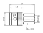 TG ADAPTER BNC-FME (M-M)     J01008A0014 