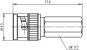 TG BNC-Kabelstecker TWIST-ON J01002A0015 