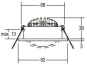 BRUM LED-Einbaus. weiß 7W 2700K 12261073 