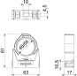 OBO SQ-51 LGR starQuick-Schelle 48-55mm 