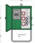 ET Verteilerschrank im     V 40N/A/321-1 