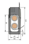 WAGO 855-5105/1000-000 Kabelumbau-Strom- 