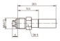 TG FME-Kabelbuchse CR/CR PP  J01701A0003 