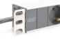 Assmann 1HE Aluminium PDU, Rack DN-95401 