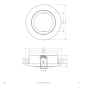 EVN Halogen-NV-Einbauleuchte      754013 