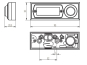 GRO AP Kontaktplatte Combifix      51013 