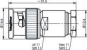 TG BNC-KABELSTECKER 50 OHM   J01000A0608 