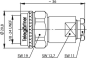 TG N-Kabelstecker 50 OHM TA  J01020C1276 