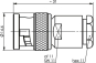 TEGA BNC-Kabelstecker        J01000B0608 