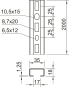 OBO CML3518P2000A2 Profilschiene gelocht 