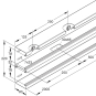 NIED GK-Unterteil,       DKU 220-78T80 L 