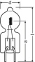 Osram      64668 XIR 80W 22,8V G6,35 FS1 