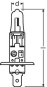 OSR Fahrzeuglampe 70W 24V       64155TSP 