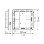 Esylux PUSH BUTTON x4 DALI-2  EP10431616 