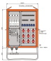 Walther Verteilerschrank       WV0526CR1 