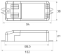 Rutec LED Konverter 350mA IP20     83445 